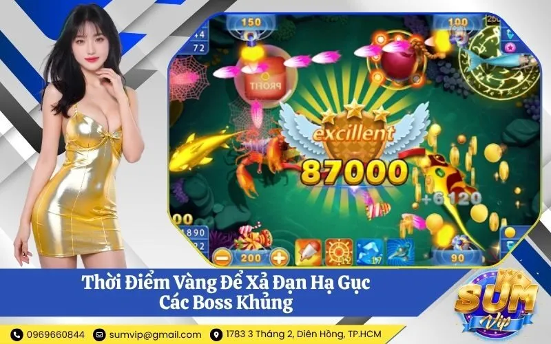 Thời Điểm Vàng Để Xả Đạn Hạ Gục Các Boss Khủng